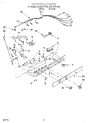 CONTROL, OPTIONAL Diagram and Parts List for 8ED20ZKXFN03  Whirlpool Refrigerator