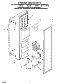 Part Location Diagram of 2310019 Whirlpool HARNS-DISP