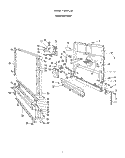 Part Location Diagram of 870262 Whirlpool Door Panel (White)