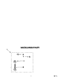 MISCELLANEOUS Diagram and Parts List for LLR8245AG0  Whirlpool Washer