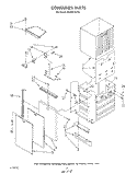 CONTAINER Diagram and Parts List for 4KUCS181T0  KitchenAid Trash Compactor