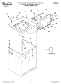 Part Location Diagram of LIT3951073 Whirlpool Literature PartsUse & Care Guide (French)