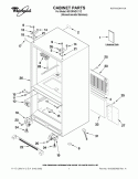 Part Location Diagram of W10212203 Whirlpool COVER-BACK