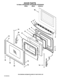 Part Location Diagram of WPW10410341 Whirlpool Range Spacer