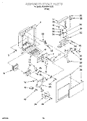 Part Location Diagram of 2179388 Whirlpool COVER-FRNT