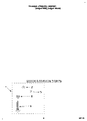 MISCELLANEOUS Diagram and Parts List for LST8244BZ1  Whirlpool Washer