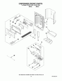Part Location Diagram of W10334804 Whirlpool PAD