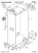 Part Location Diagram of 2003473 Whirlpool GROMMET