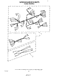 WIRING HARNESS Diagram and Parts List for KEBI200VBL2  KitchenAid Wall Oven