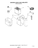LIT/OPTIONAL Diagram and Parts List for 4KUCC151T0  KitchenAid Trash Compactor