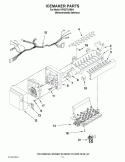 Part Location Diagram of W10160726 Whirlpool CUP-FILL