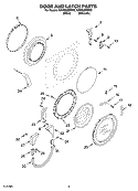 Part Location Diagram of 8182152 Whirlpool HANDLE