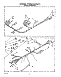 Part Location Diagram of 356387 Whirlpool CLIP,HARNESS
