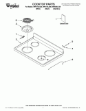 Part Location Diagram of W11168414 Whirlpool Surface Element