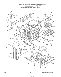 BODY Diagram and Parts List for 2456X0A  Roper Range