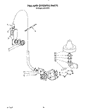 FILL AND OVERFILL Diagram and Parts List for KUDI220T0  KitchenAid Dishwasher