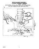 SECTION Diagram and Parts List for LGR5634AN0  Whirlpool Dryer