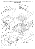 EVAPORATOR, ICE CUTTER GRID AND WATER Diagram and Parts List for EC510BXD0  Whirlpool Ice Maker