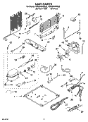 Part Location Diagram of 2225237 Whirlpool TUBE