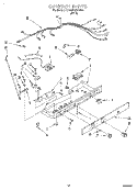 CONTROL Diagram and Parts List for 7ED25PQXDW00  Whirlpool Refrigerator