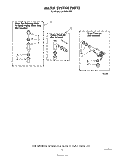 WATER SYSTEM Diagram and Parts List for LA5580XSW0  Whirlpool Washer