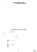 MISCELLANEOUS Diagram and Parts List for LBR6133DQ0  Whirlpool Washer