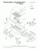 Part Location Diagram of W10244942 Whirlpool BURNER