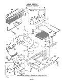 UNIT , LITERATURE AND OPTIONAL Diagram and Parts List for EB19MKXRWR1  Whirlpool Refrigerator