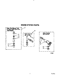 WATER SYSTEM Diagram and Parts List for TAWL610WW1  Estate Washer