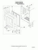 Part Location Diagram of W10316687 Whirlpool DOOR