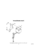 TRANSFORMER Diagram and Parts List for 3ED22DWXTN01  Whirlpool Refrigerator