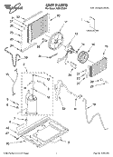 Part Location Diagram of 8031393 Whirlpool BASE