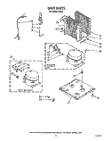 SECTION Diagram and Parts List for BFD300  Whirlpool Dehumidifier