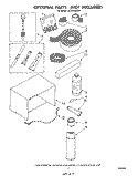 LIT/OPTIONAL Diagram and Parts List for ACW082XS0  Whirlpool Air Conditioner