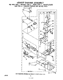 688639 BURNER Diagram and Parts List for 1LG5701XKW0  Whirlpool Dryer