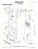 Part Location Diagram of W10619951 Whirlpool P-Trap Drain Tube Kit