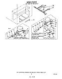 SECTION Diagram and Parts List for EH150CXLW3  Whirlpool Freezer