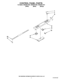 Part Location Diagram of 3807F601-51 Whirlpool SUPPORT- M
