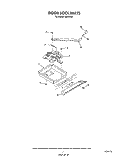 DOOR LOCK Diagram and Parts List for N9457X3  Roper Range