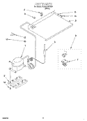 UNIT Diagram and Parts List for EL03CCXHW00  Whirlpool Refrigerator