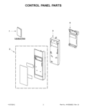 Part Location Diagram of W10387178 Whirlpool TECH SHEET, SLIM