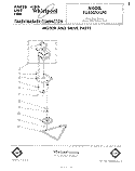 MOTOR AND DRIVE , LIT/OPTIONAL Diagram and Parts List for TU8003XLP0  Whirlpool Trash Compactor