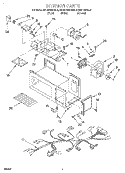 Part Location Diagram of 4359189 Whirlpool HARNS-WIRE
