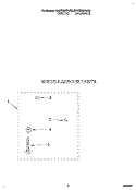 MISCELLANEOUS Diagram and Parts List for KAWE665BAL0  KitchenAid Washer