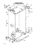 Part Location Diagram of 2001266 Whirlpool CLAMP-TUBE