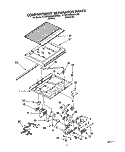 COMPARTMENT SEPARATOR Diagram and Parts List for KTRS22MAAL00  KitchenAid Refrigerator