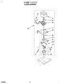 PUMP Diagram and Parts List for EC510WXE0  Whirlpool Ice Maker