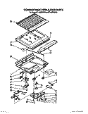 COMPARTMENT SEPARATOR Diagram and Parts List for ET14JMXXW00  Whirlpool Refrigerator