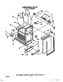 CONTAINER Diagram and Parts List for TF8700XXP0  Whirlpool Trash Compactor