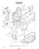 DOOR Diagram and Parts List for DU8900XT4  Whirlpool Dishwasher